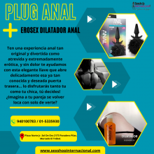 DUO DILATADOR ANAL TENTADOR SEXSHOP